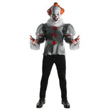 Deluxe Pennywise Adult Costume for Halloween Parties Scary Events and Costume Contests
