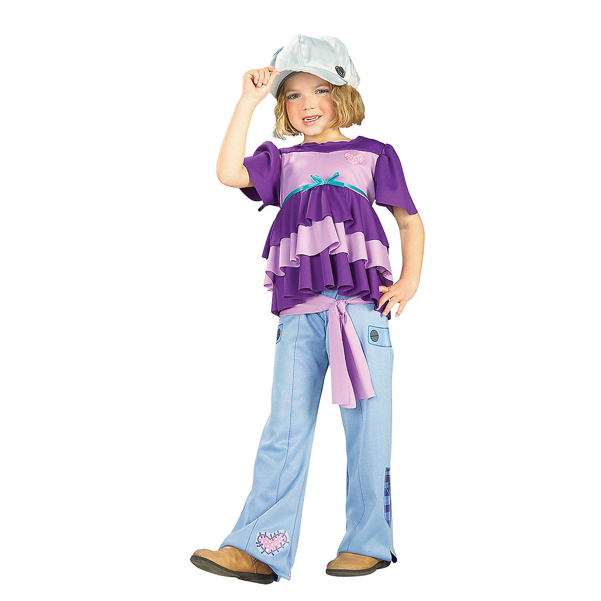 Charming Girl's Holly Hobbie Costume for Comfortable Halloween Fun and Dress-up Adventures