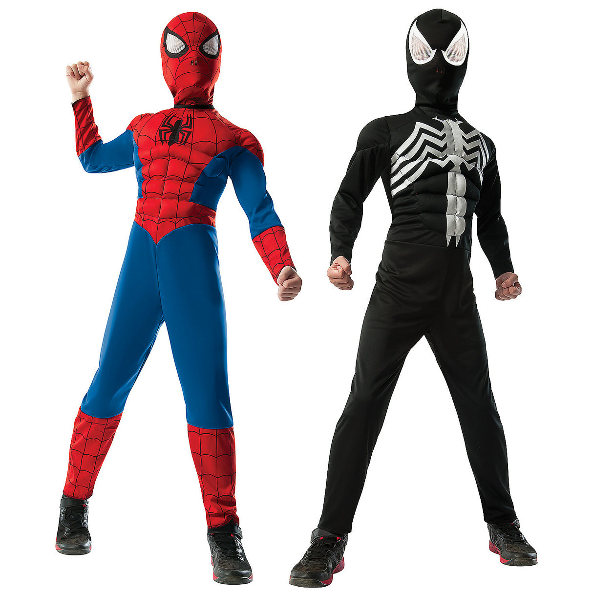 Spiderman Reversible Deluxe Child Costume for Halloween Parties Comic Con Adventures and Creative Play