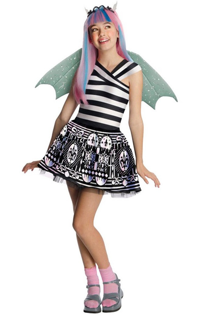 Adorable Girl's Monster High Rochelle Costume for Halloween Fun and Themed Parties