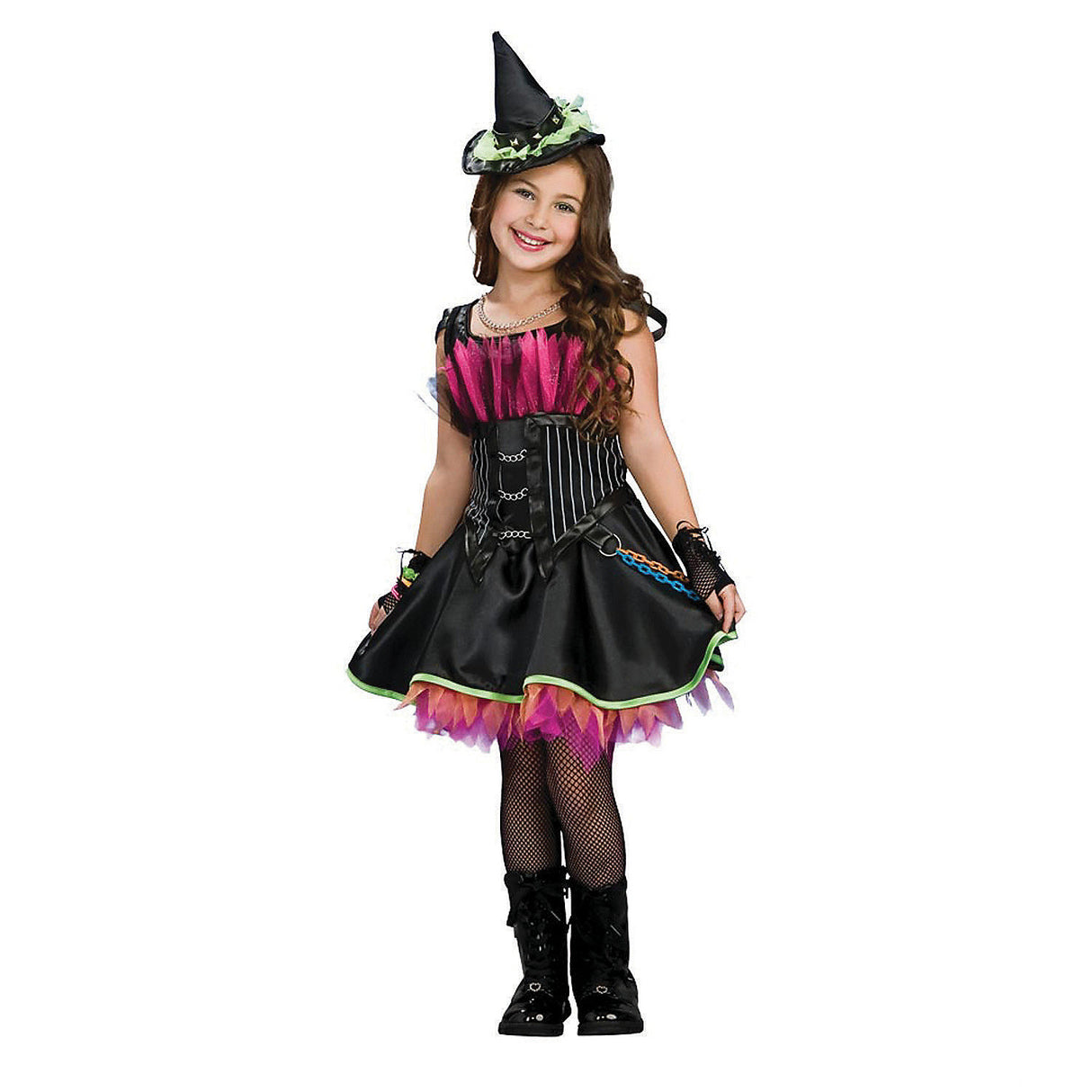 Fabulous Girl's Witch Costume for Halloween Parties Costume Events and Dress-Up Fun