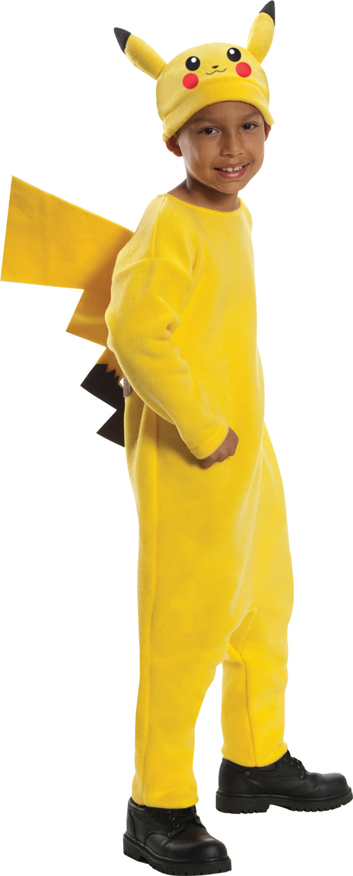 Authentic Boy's Pokemon Pikachu Costume for Halloween Parties Cosplay Events and Dress Up Fun
