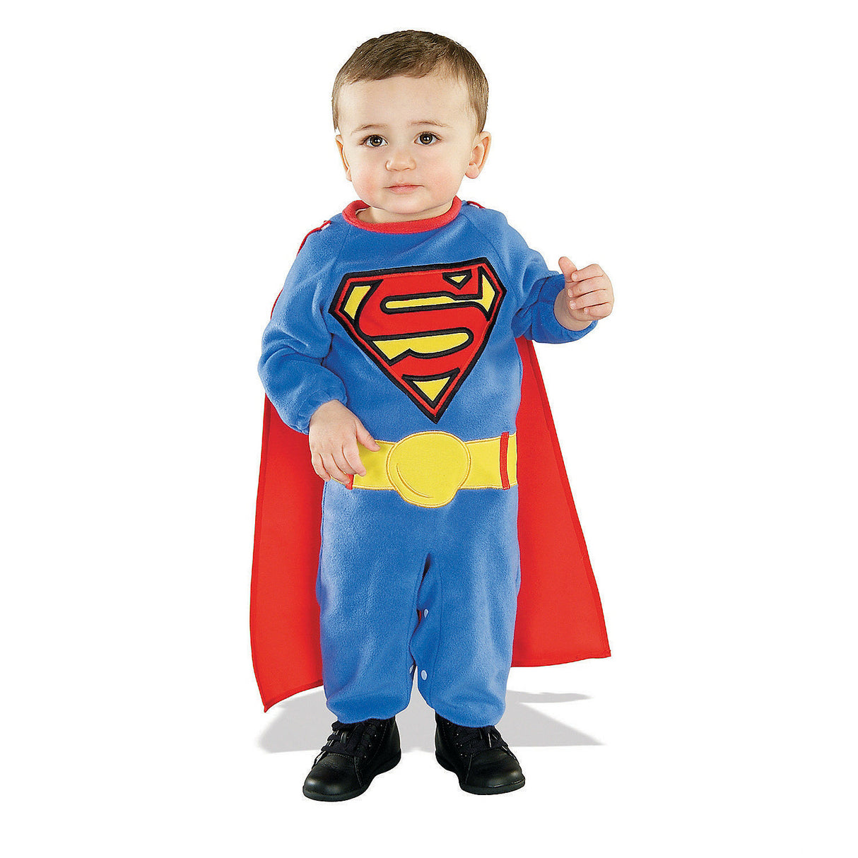 Superman Infant Romper Costume for Halloween Parties Family Themes and Imaginative Play