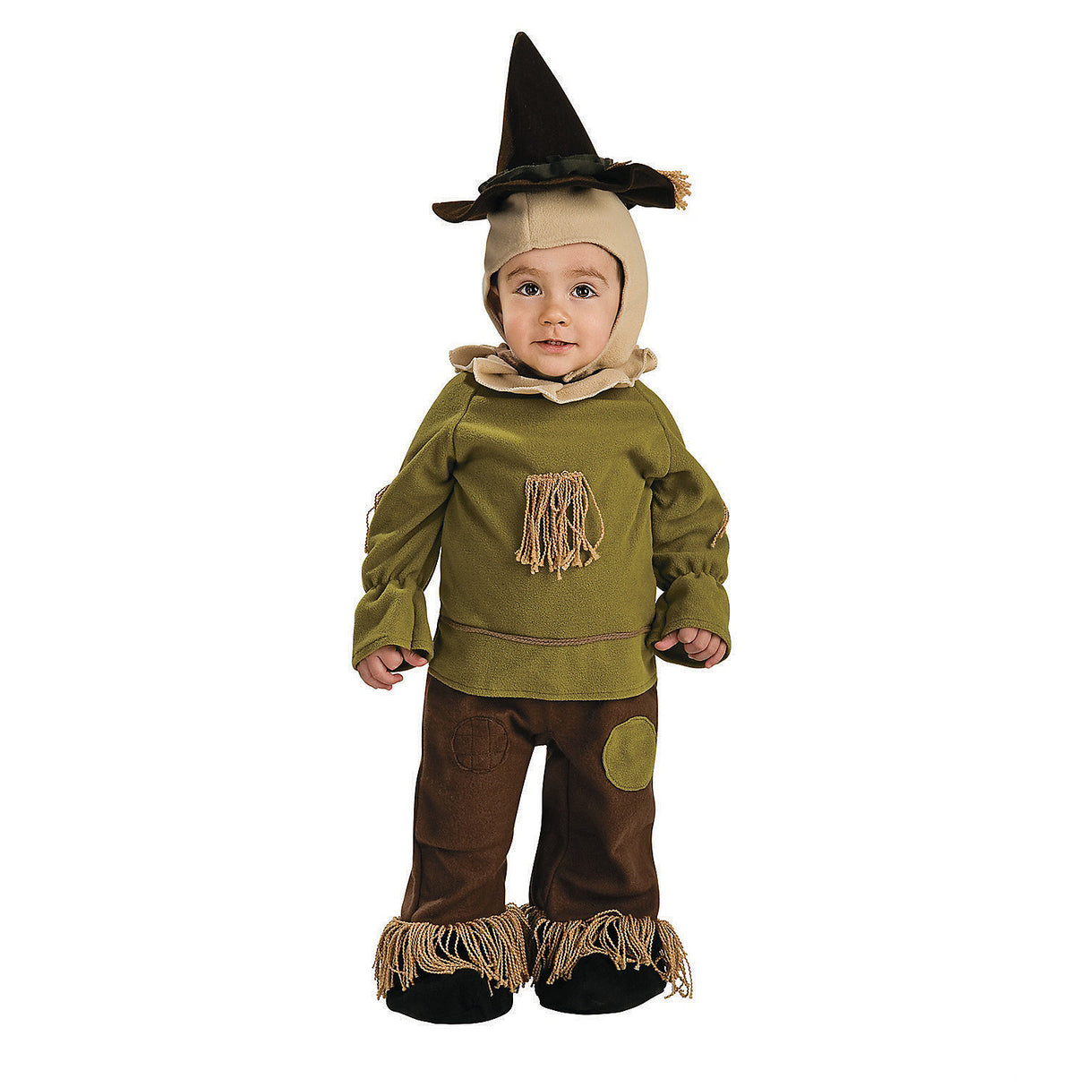 Adorable Infant Scarecrow Costume for Halloween Parties and Themed Celebrations
