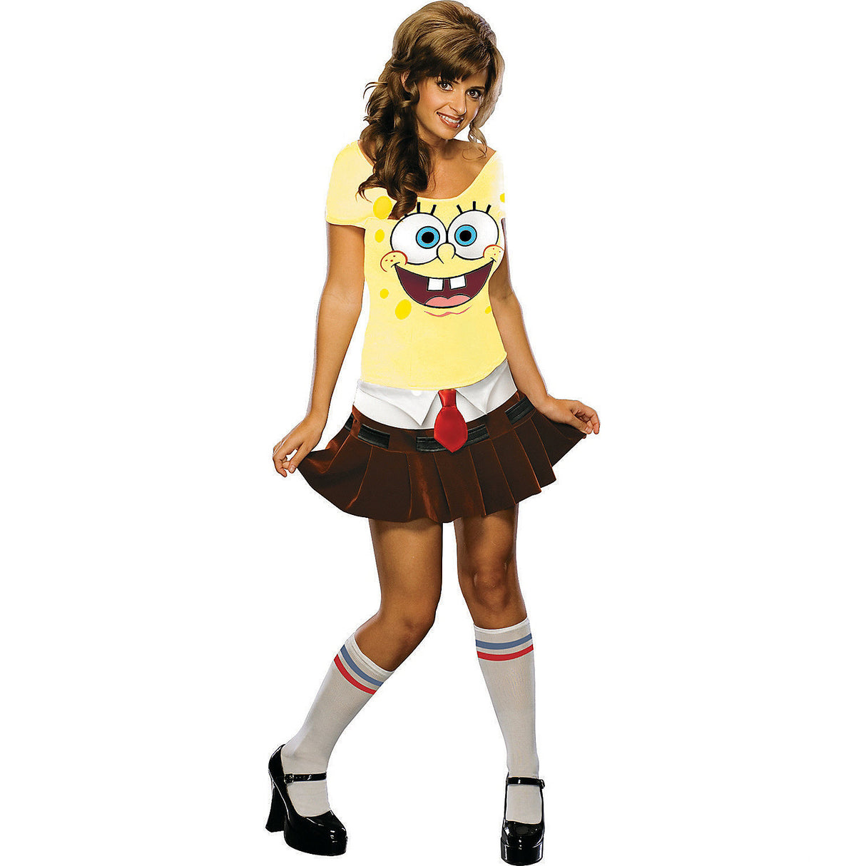 Women's Sponge Babe Costume for Halloween Themed Parties and Costume Events