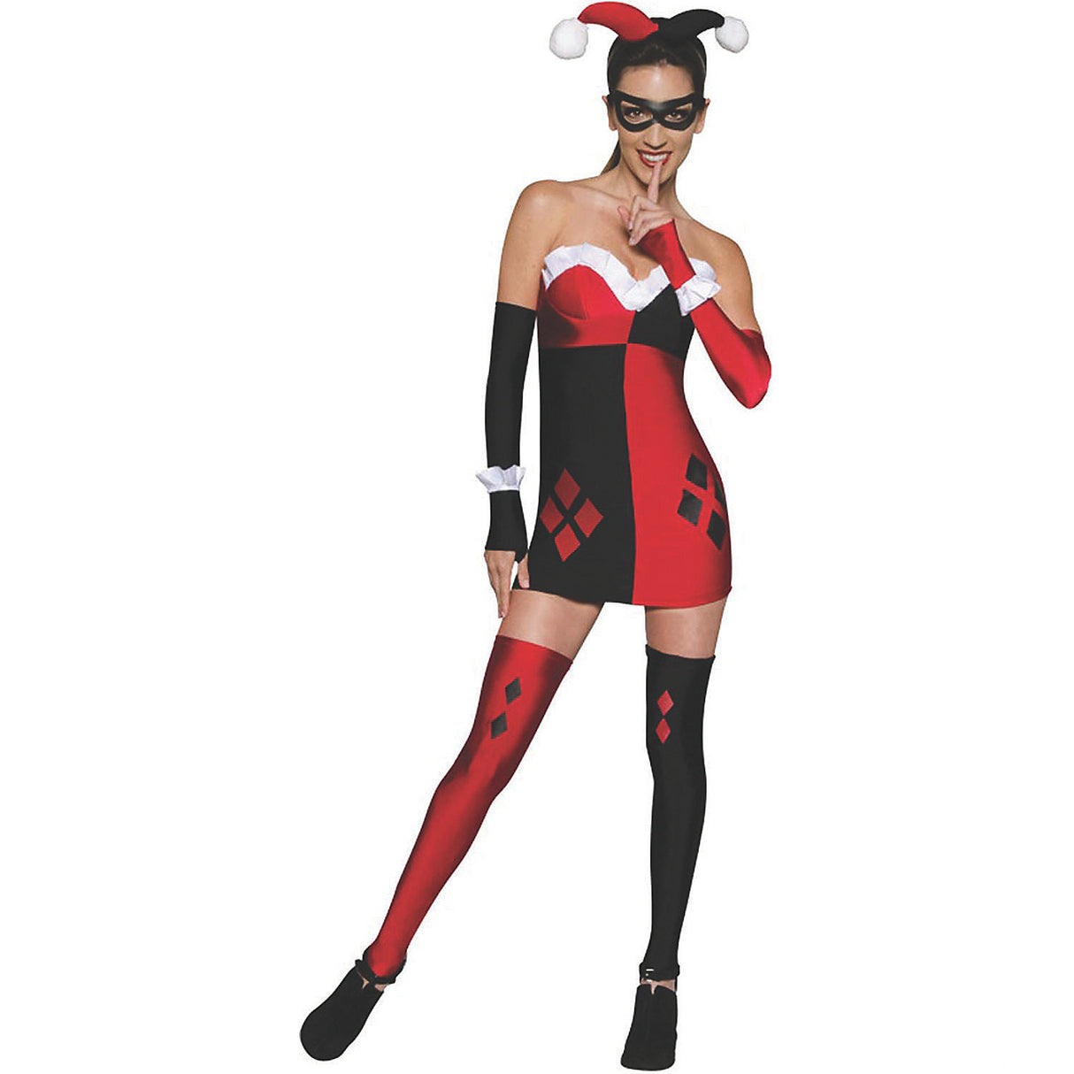 Women's Harley Quinn Costume for Halloween Parties and Comic-Con Events