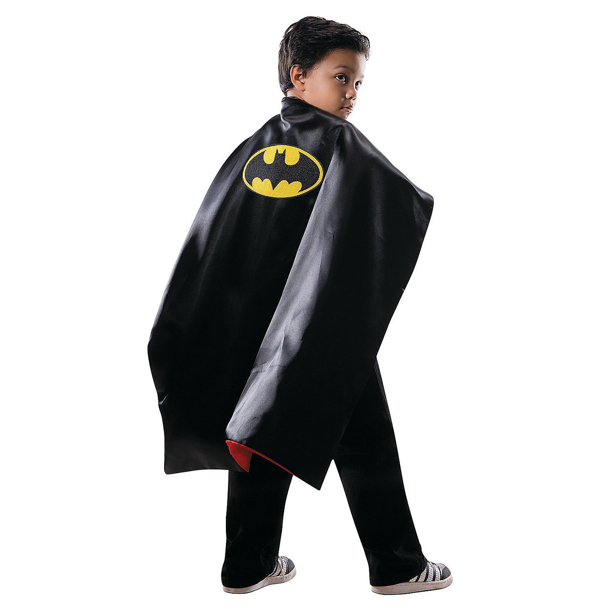 Official DC Comics Child Super Hero Reversible Cape for Dress Up and Themed Parties