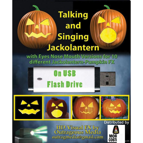 JACK O LANTERN TALK DIGITAL DECOR