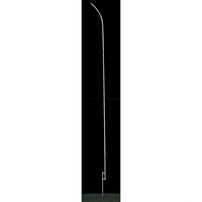 Durable Flag Pole With Spikes for Outdoor Display and Garden Decoration