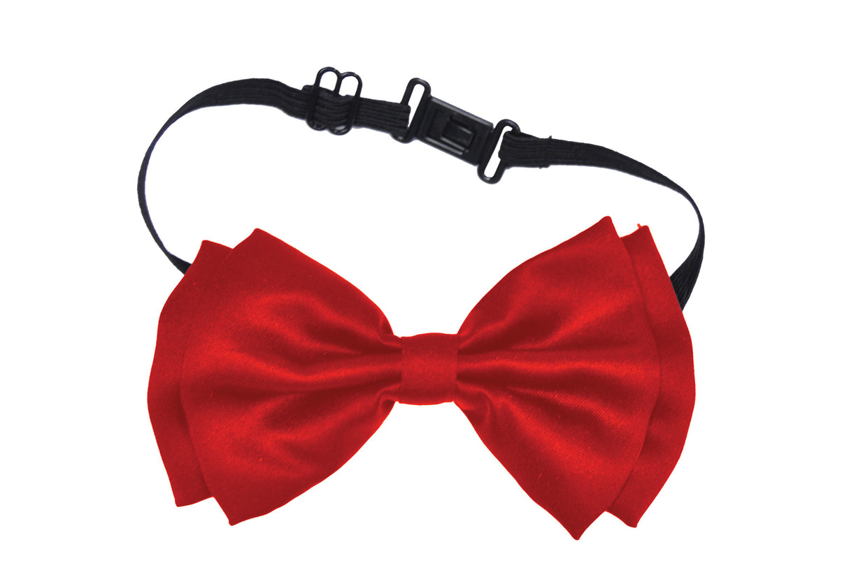Elegant Red Bow Tie for Dressy Occasions Weddings and Formal Events