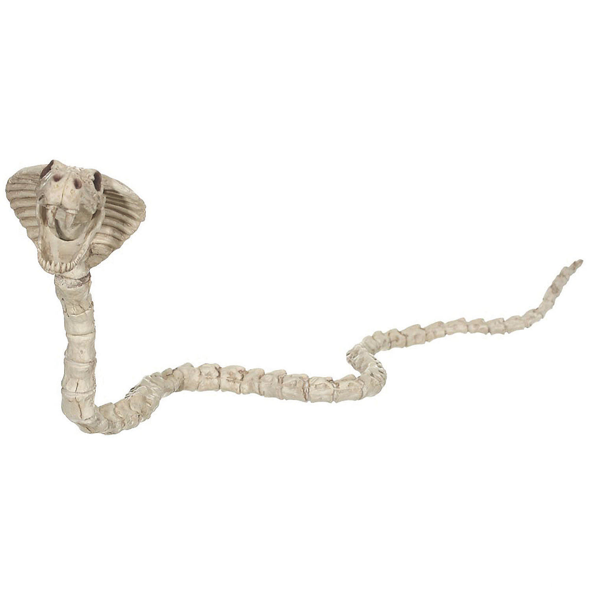 Spooky Skeleton Cobra Decor for Halloween Parties and Haunted House Displays