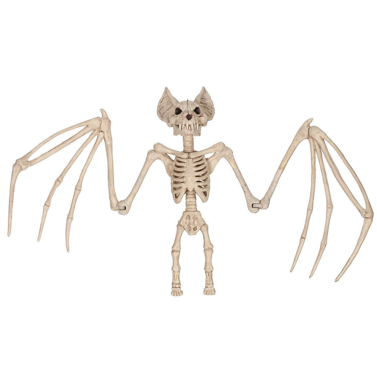 Large 36 In Skeleton Bat Halloween Decor for Spooky Parties and Haunted House Themes