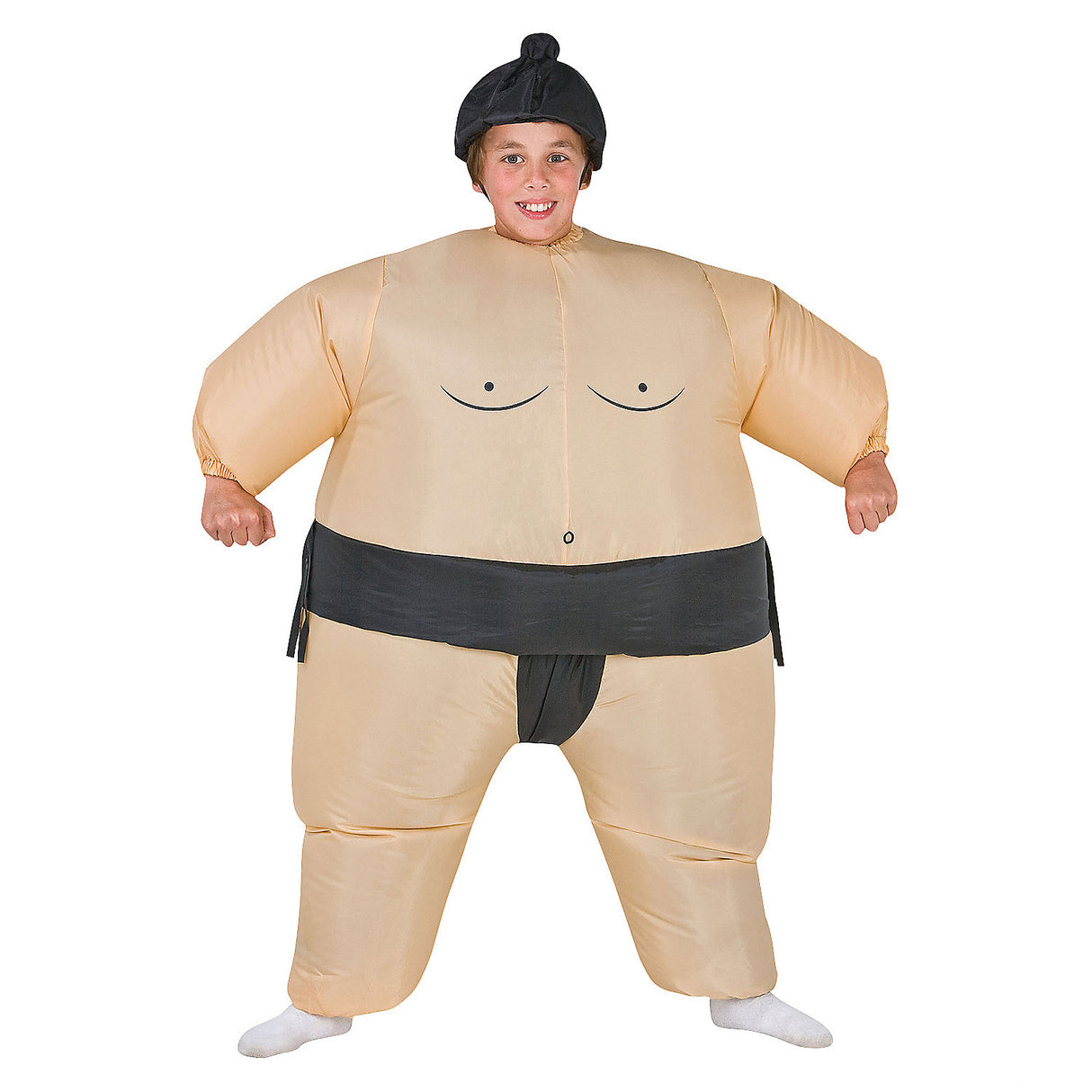 Kids Inflatable Sumo Costume for Halloween Parties and Creative Dress Up Activities