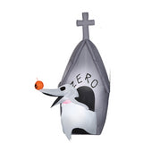 Giant Airblown Jack and Zero Halloween Decoration for Spooky Displays and Holiday Celebrations