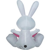 Happy Easter Bunny Airblown 4 Feet
