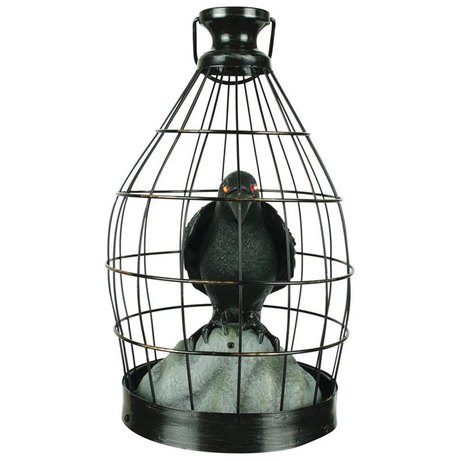 Crow In Cage Animated