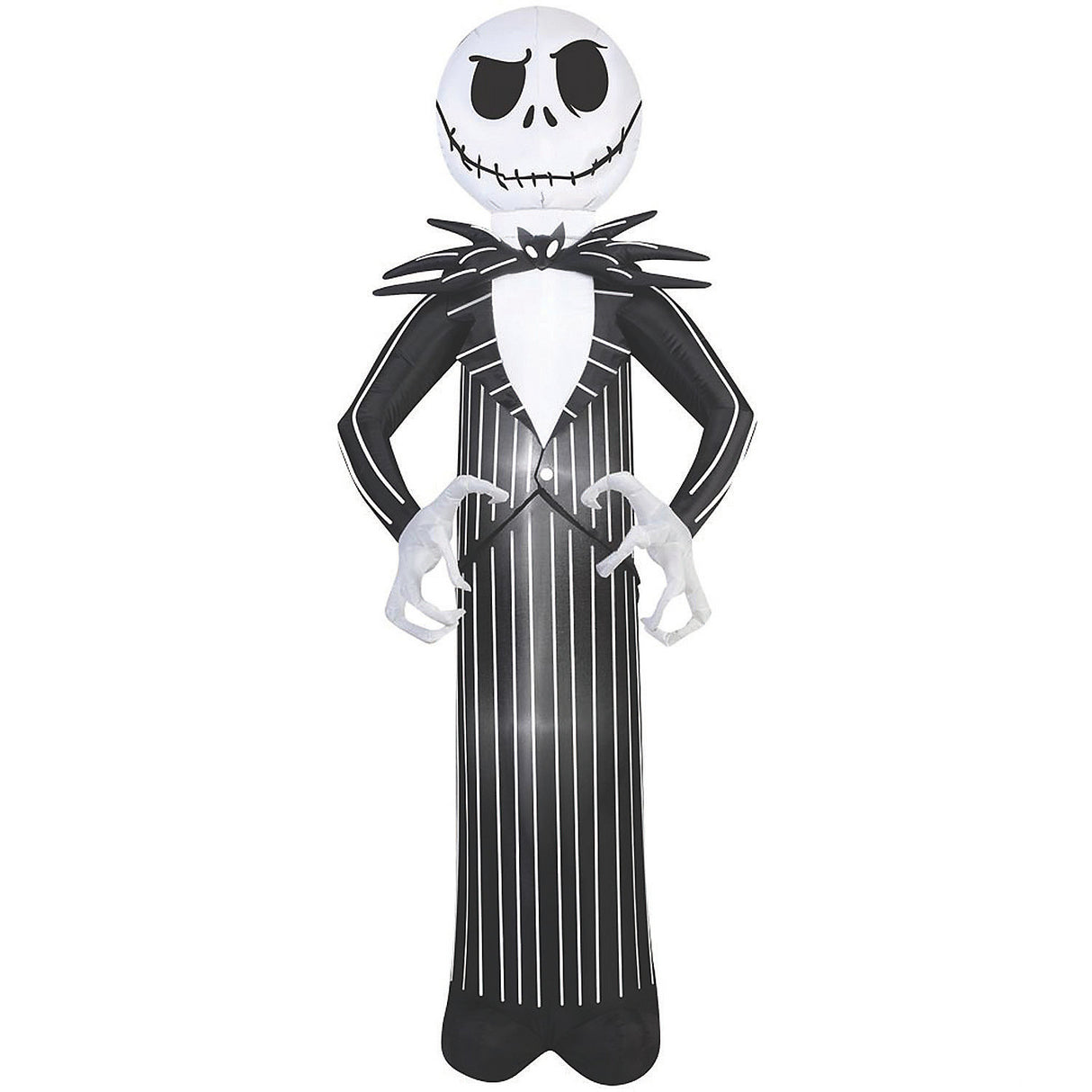 Inflatable Jack Skellington Decoration for Halloween Parties and Year-Round Festivities