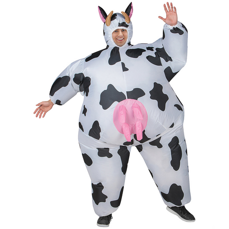 Cow Inflatable Costume Adult