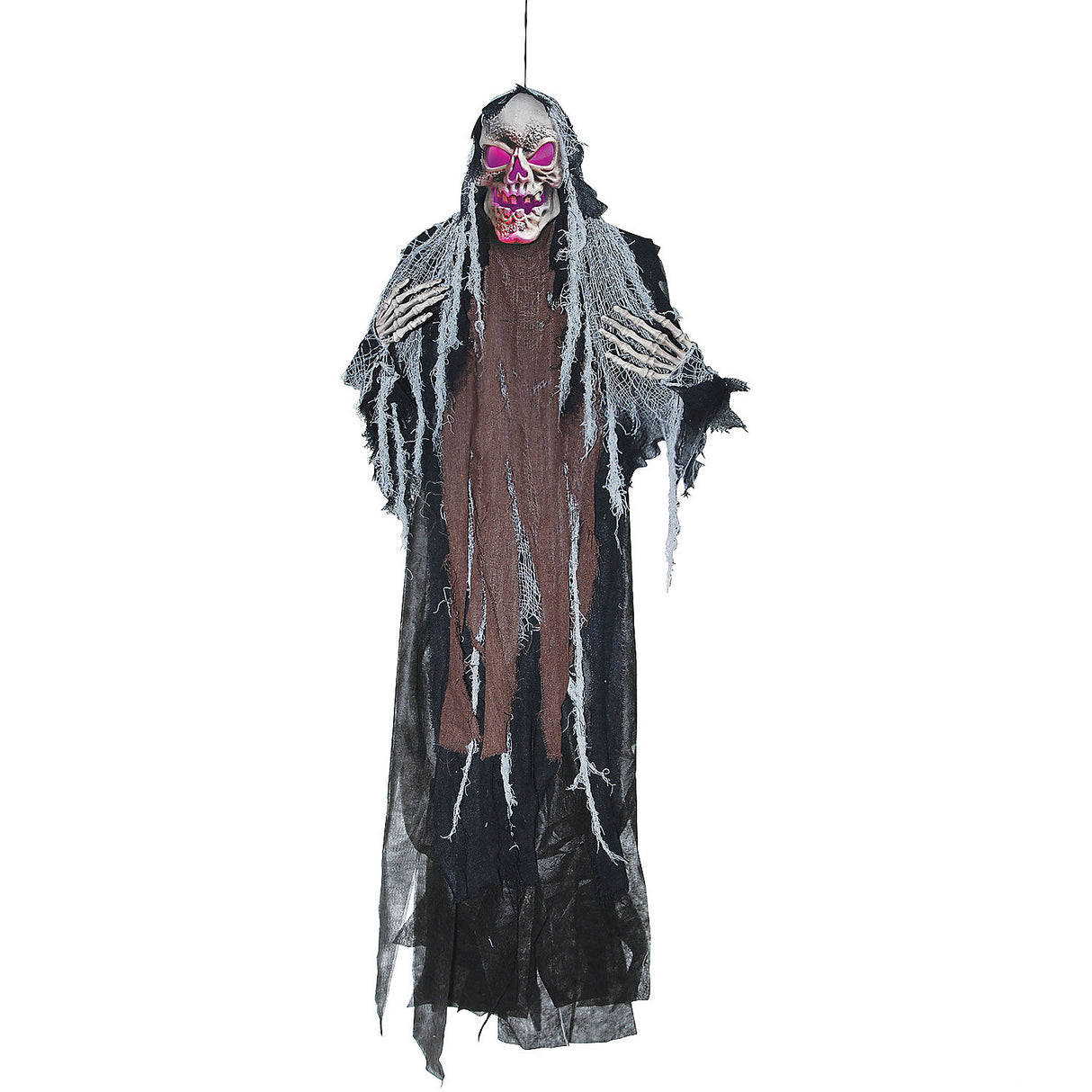 Spooky Hanging Creepy Reaper for Halloween Decorations Home Haunts and Haunted House Attractions