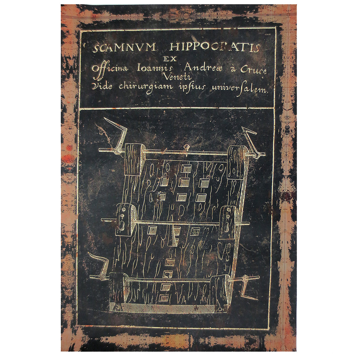 Eerie Canvas Print W/O Frame for Halloween Decor and Spooky Themed Parties