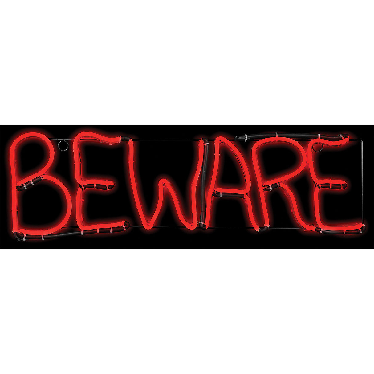Vibrant Short Circuit Beware Light Glo for Halloween Party Decor Scary Atmosphere and Seasonal Celebrations