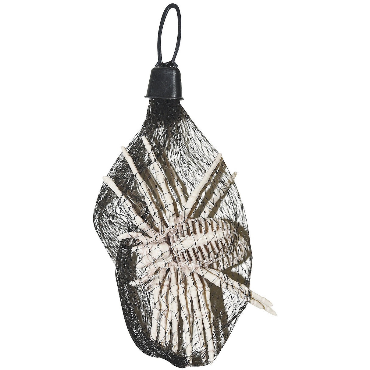 Bag of 3 Spiders for Halloween Decorations and Spooky Party Props