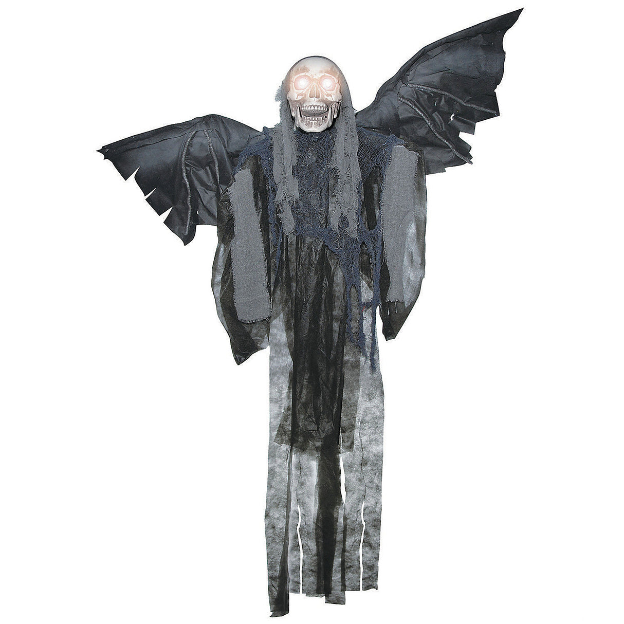 Talking Winged Reaper Halloween Decoration for Spooky Parties and Haunted Houses