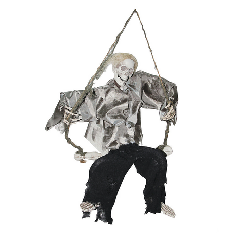Kicking Reaper On Swing Decoration