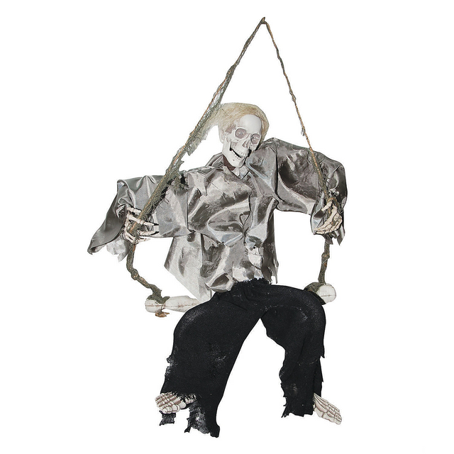 Kicking Reaper On Swing Decoration