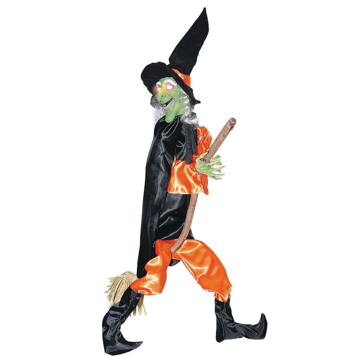 Creative Kicking Witch Halloween Decoration for Parties and Spooky Events