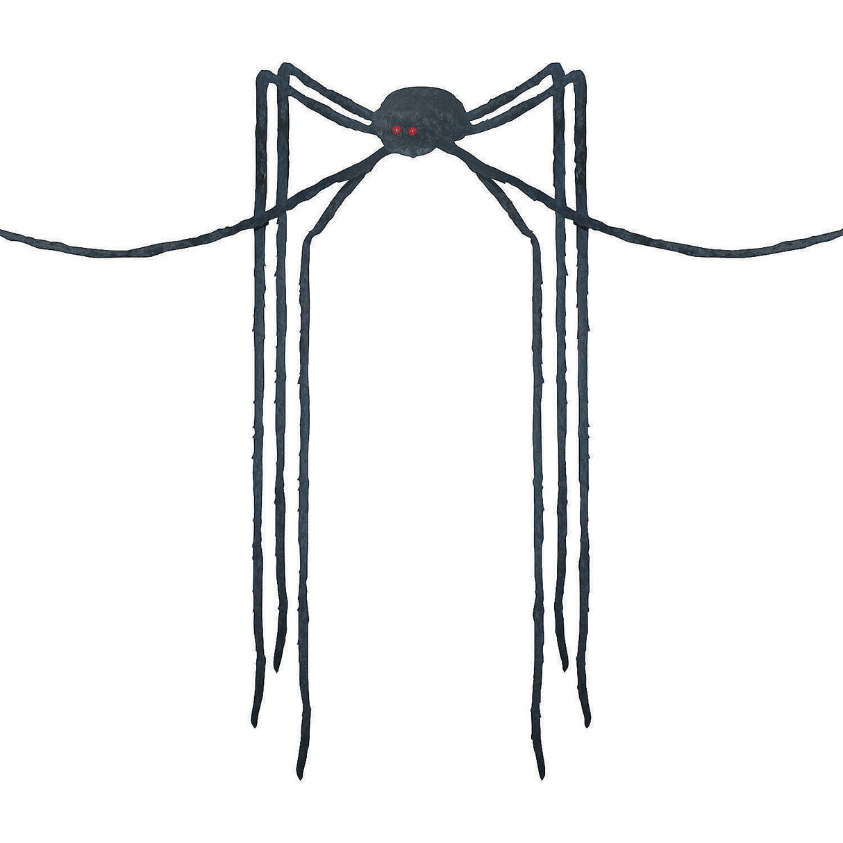 Realistic Black Spider Decoration for Halloween Parties and Spooky Home Decor