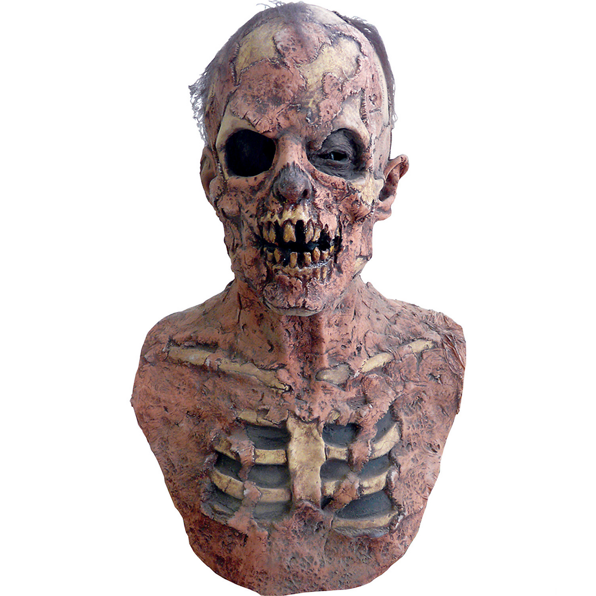 Zombie Ground Breaker Mask Over-the-Head Latex Halloween Prop
