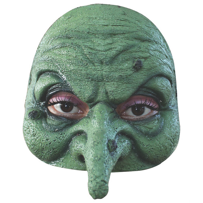 Half Witch Mask for Halloween Parties and Themed Events with Show-Stopping Details