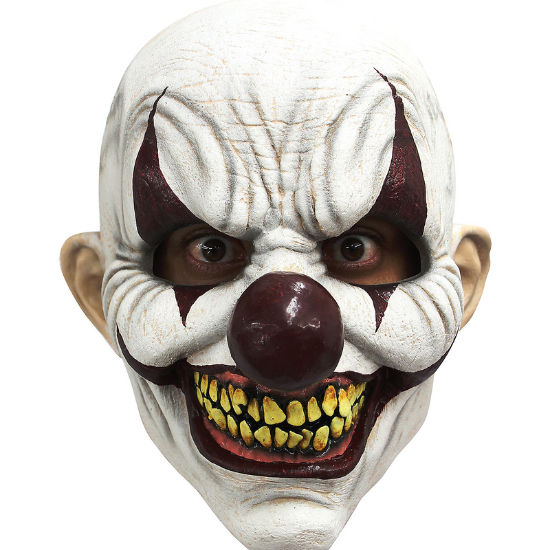 Terrifying CHOMP CLOWN MASK for Halloween Parties Costume Contests and Spooky Gatherings