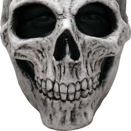 White Skull Latex Mask