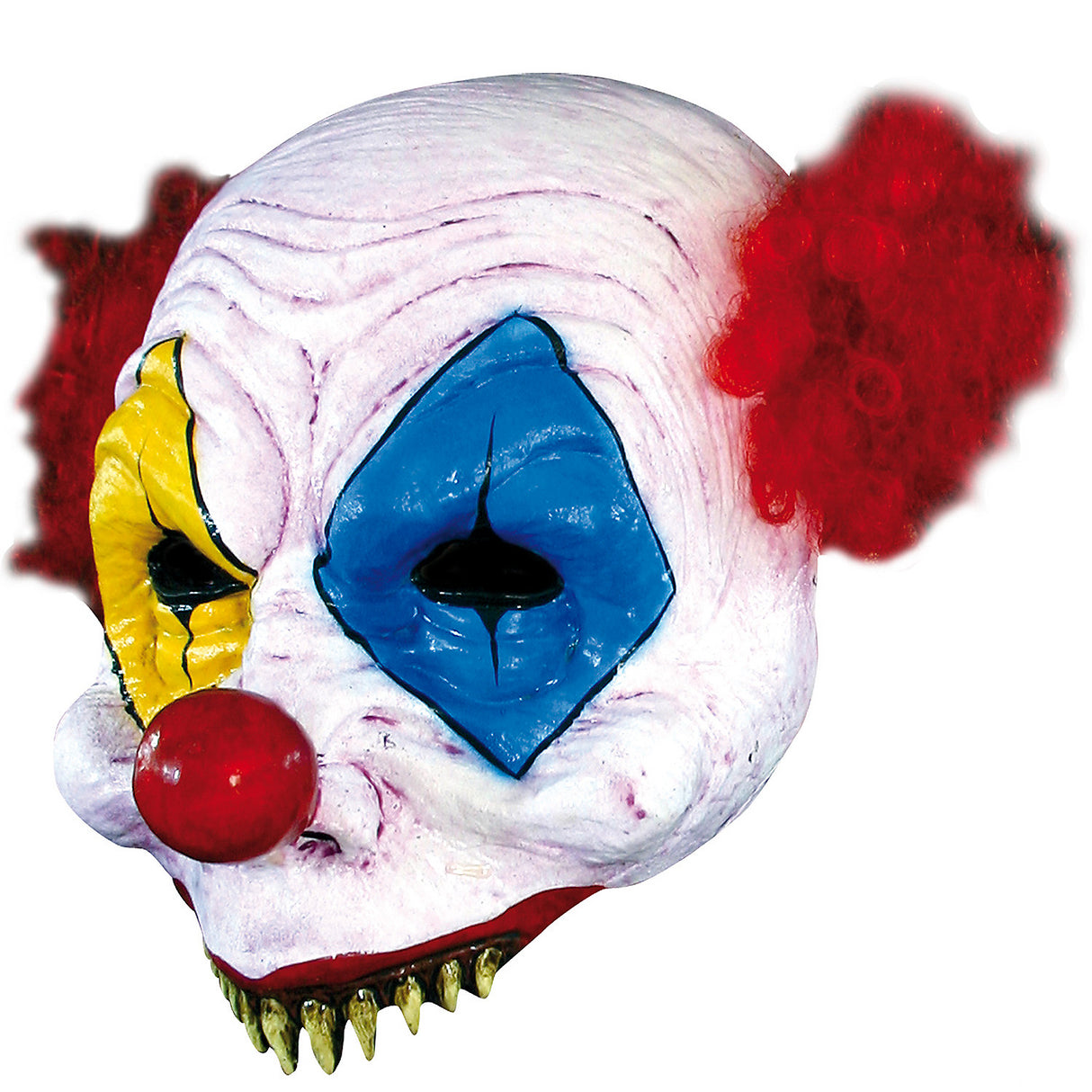 Open Gus Clown Latex Mask for Halloween Parties Costume Contests and Scary Events