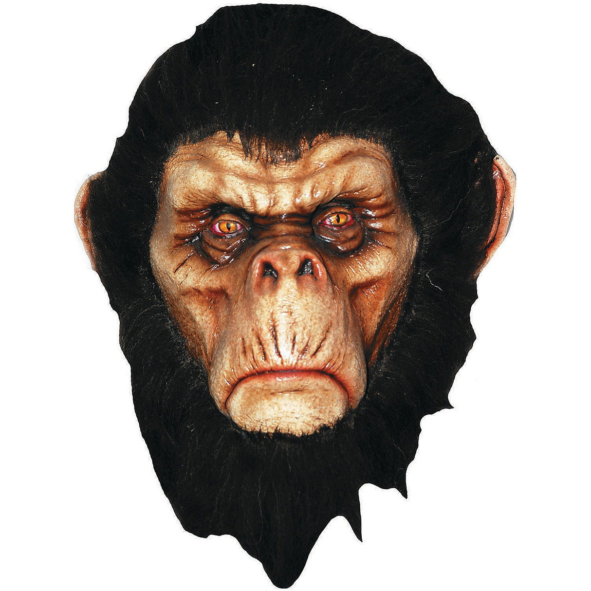 High-Quality Chimp Mask for Halloween Events Costume Parties and Animal-Themed Celebrations