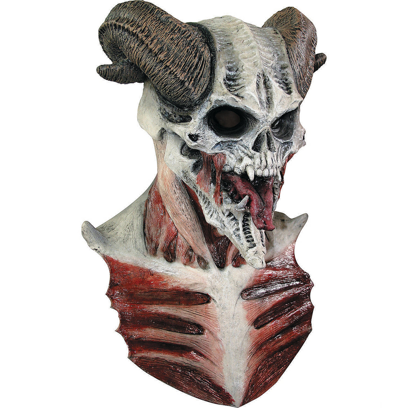 Unique Devil Skull Mask for Halloween Parties and Themed Events