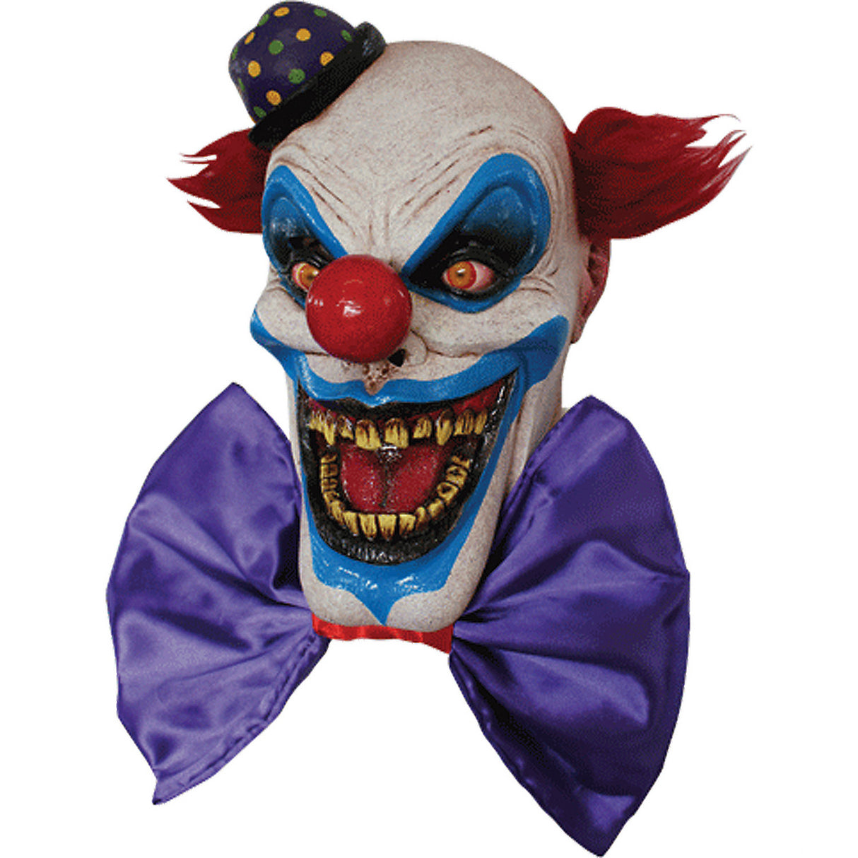 Chompo The Clown Mask for Halloween Parties Costume Events and Scary Gatherings