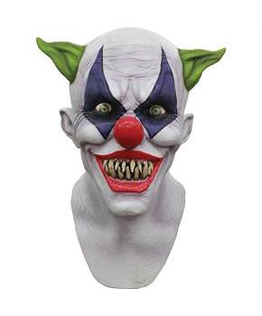 Creepy Giggles Full Overhead Latex Clown Halloween Mask