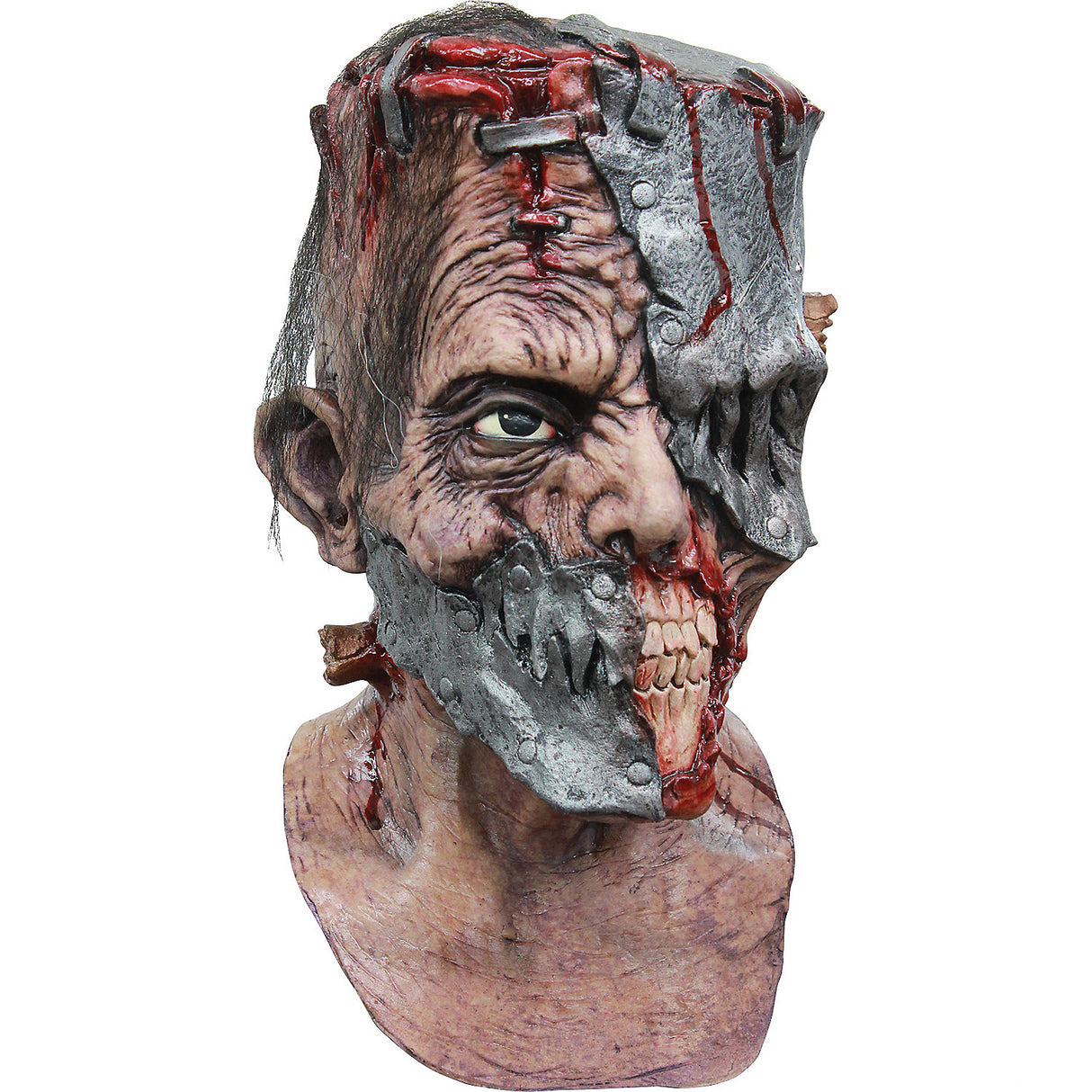 Metalstein Latex Mask for Halloween Parties Scary Disguises and Gothic Themed Events