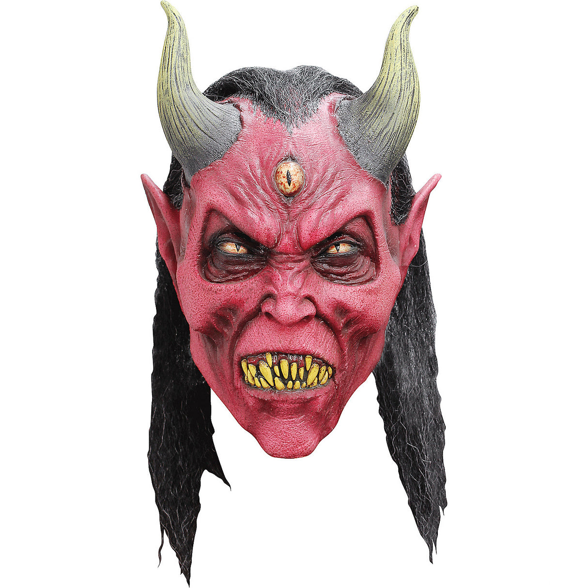 Fearsome Adult Kali Demon Mask for Halloween Parties Costume Events and Spooky Gatherings