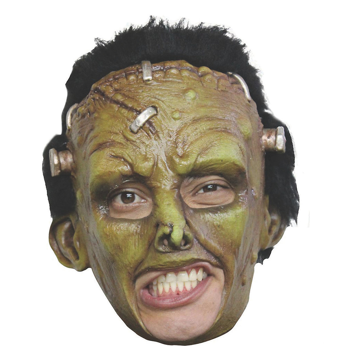 Realistic Chinless Franky Mask for Halloween Parties and Scary Costume Events
