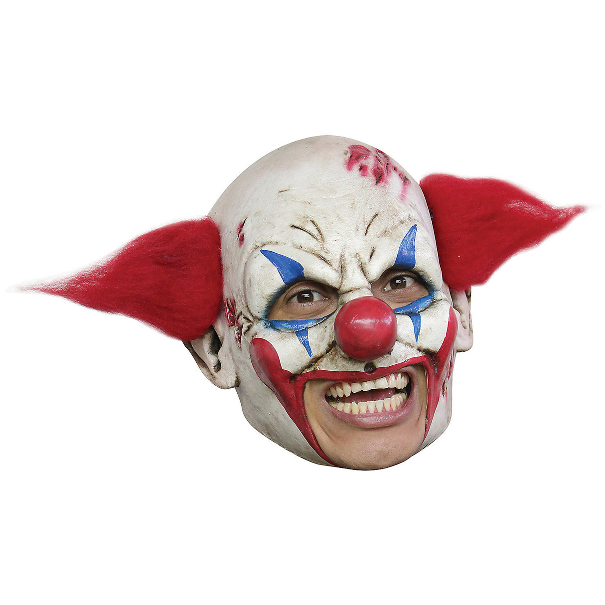 Realistic Chinless Clown Mask for Halloween Parties Costume Events and Cosplay Activities