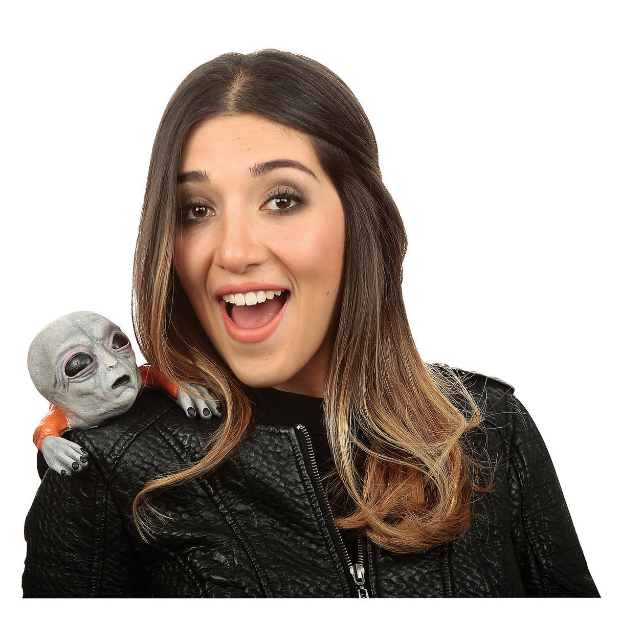 Alien Shoulder Buddy for Costume Parties Halloween Events and Sci-Fi Themed Celebrations