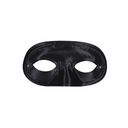 Half Domino Black Mask