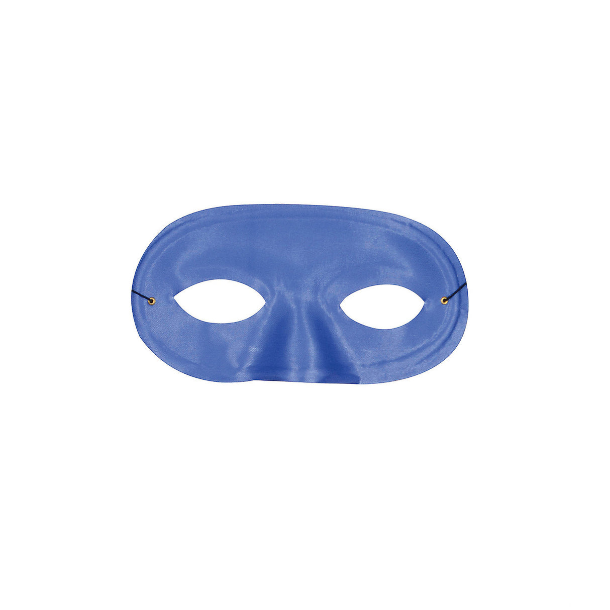 Elegant Half Domino Blue Mask for Halloween and Mardi Gras Parties