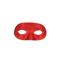 Half Domino Red Mask