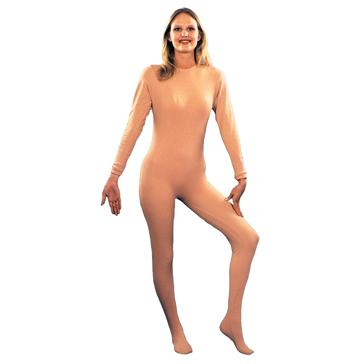Women's Nude Bodysuit for Halloween Parties Costume Events and Body Art Applications