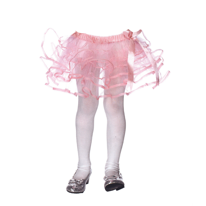 Adorable Petticoat Tulle With Bow for Child Dress Up Parties and Ballerina Costumes